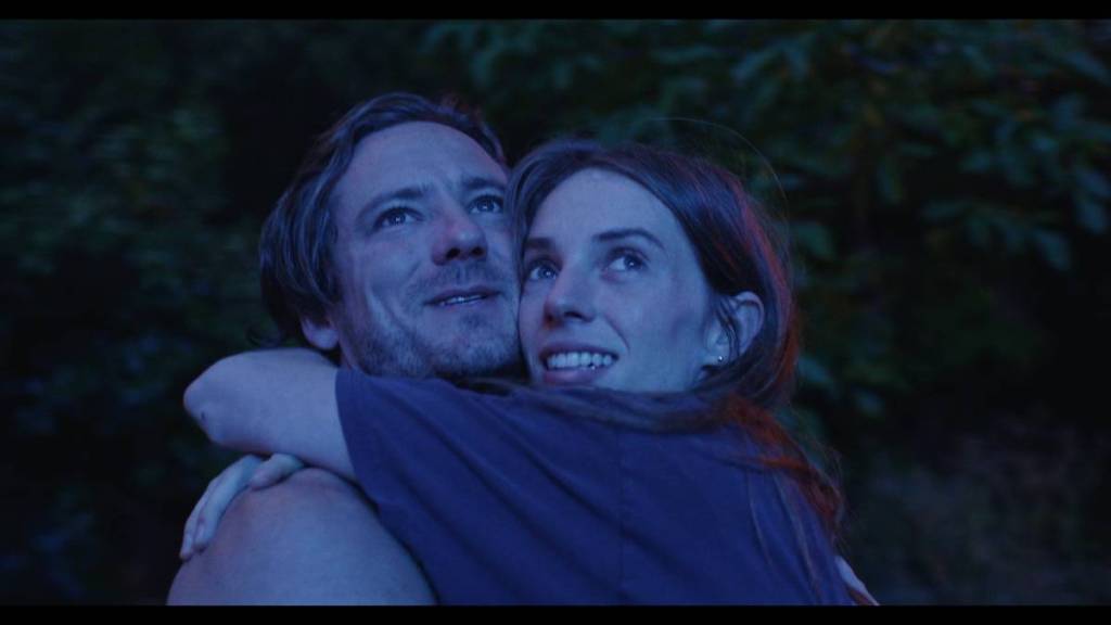 maya hawke hugging lewis pullman in wishful thinking