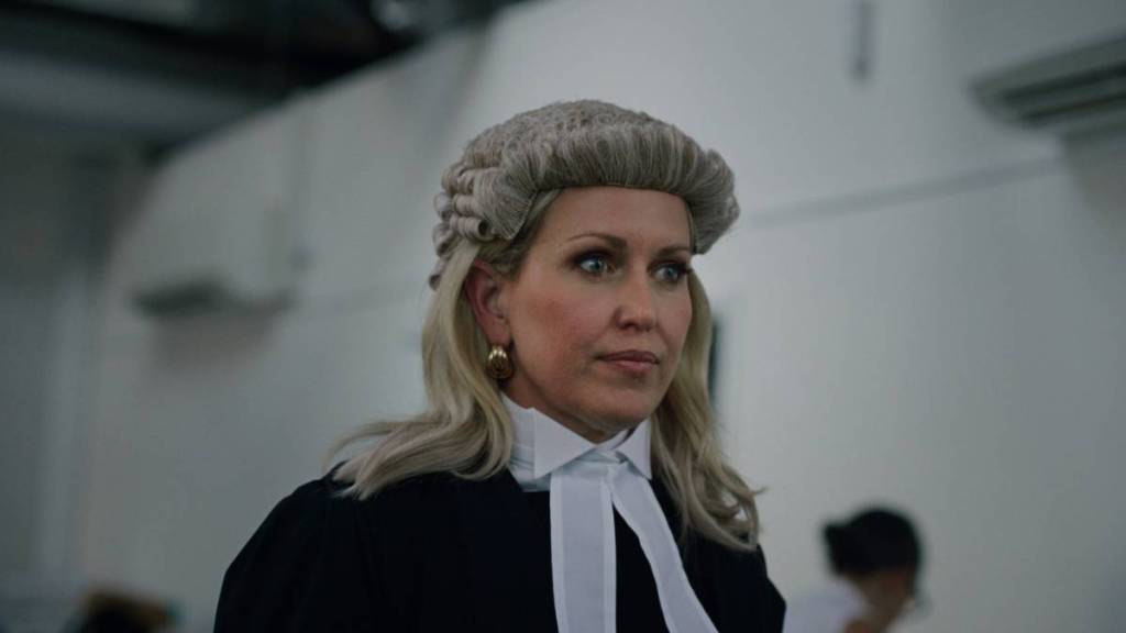 female lawyer in Silenced