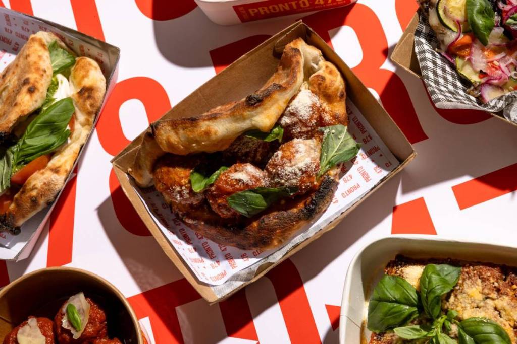 food at PRONTO478 in Melbourne