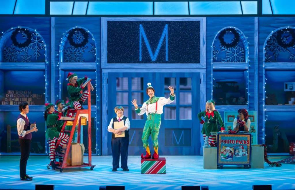 Buddy the elf in Elf The Musical