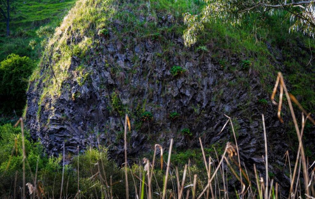 the Rosette Rock formation at Organ Pipes National Park
