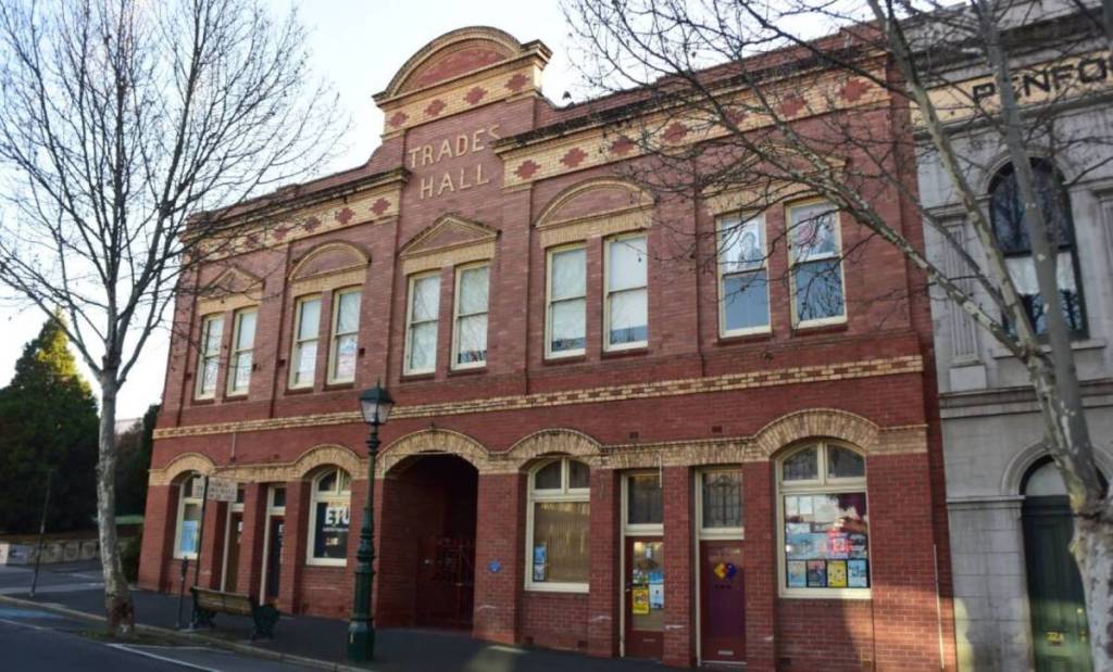 Bendigo witches market at the Bendigo Trade Hall