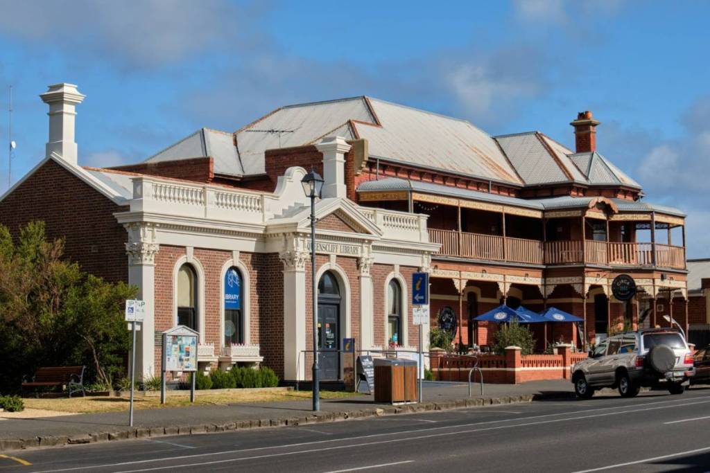 Queenscliff library near town hall