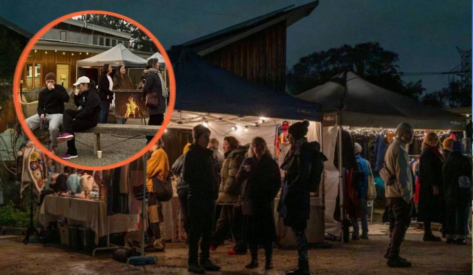 This free creekside winter market in Melbourne has fire pits, mulled wine and a sunset spot this weekend
