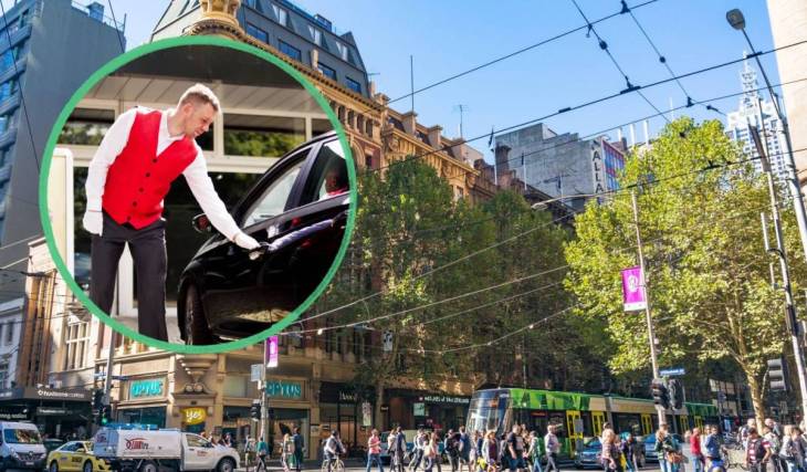 Melbourne CBD gets a luxury parking upgrade with Australia’s first street-wide valet service on Collins Street — with an $80 flat daily rate
