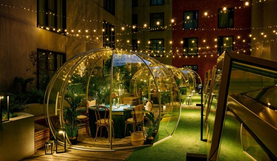 These enchanting conservatories, hidden away in a Melbourne courtyard, have extended their dining season into spring