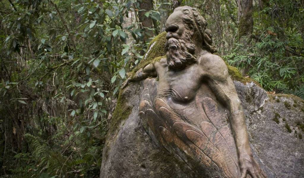 sculpture at William Ricketts Sanctuary