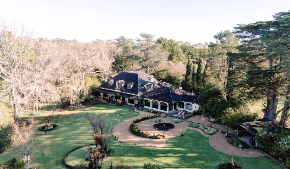After lying dormant for nearly a decade, this gorgeous 1890 estate has reopened for dining in Melbourne’s south-east