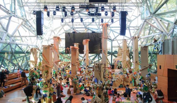 The free spring festival taking over Melbourne with a ‘book doof’, toy swaps and an outdoor cinema