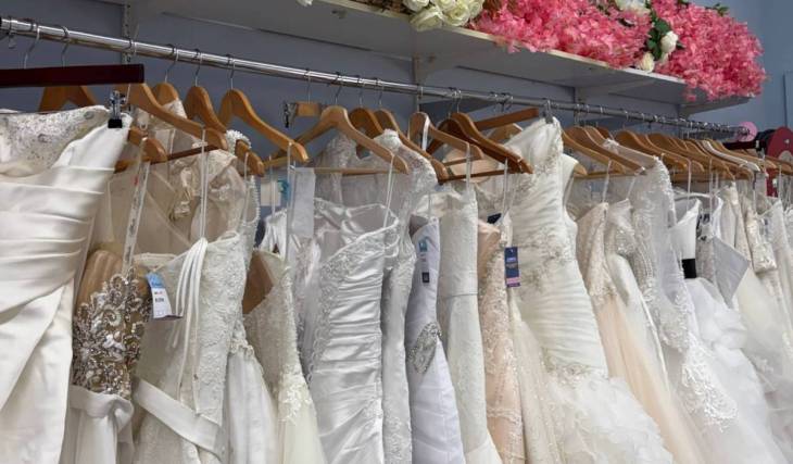 Vinnies is bringing their wedding pop-up sale to Melbourne for the first time, with 300+ new dresses and more preloved outfits