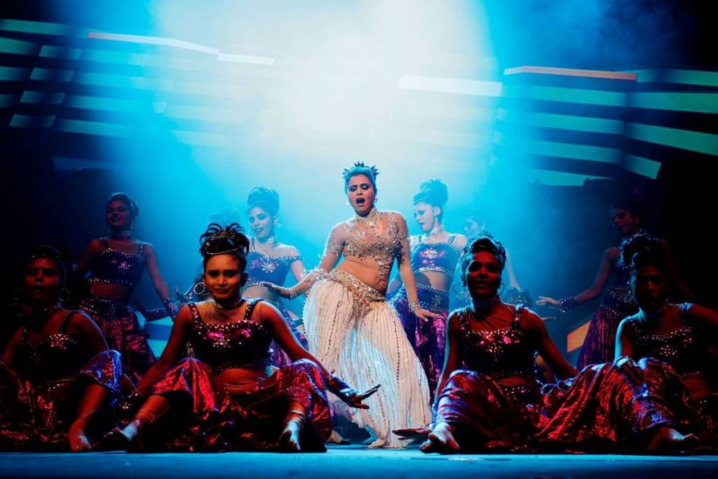 Rani Mukerji performing live in Australia