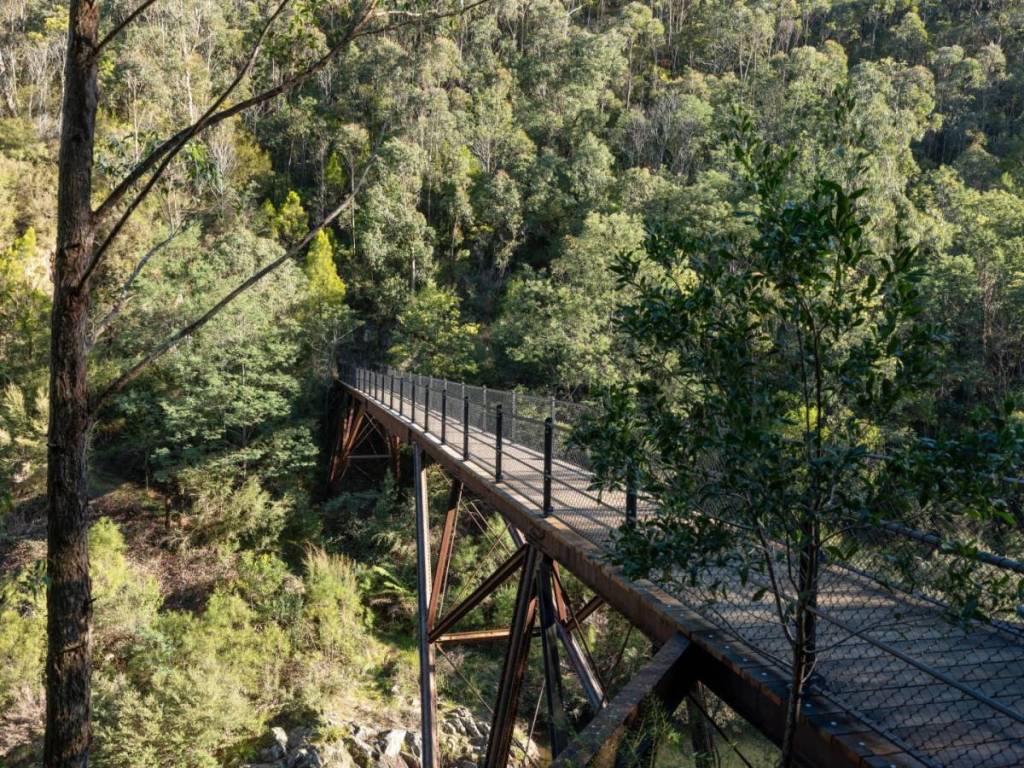 Poverty Point Bridge near Walhalla