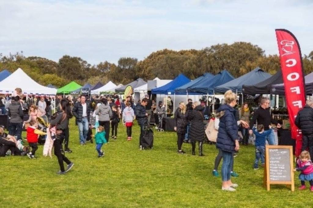 Bayside Farmers Market in Melbourne