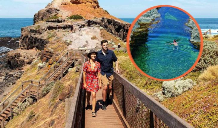 The scenic trail 90 minutes from Melbourne that opens onto a 160-year-old lighthouse, wild kangaroos and ‘secret’ rock pools