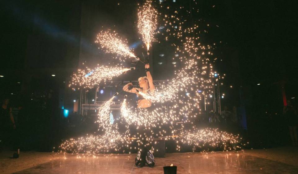 A fiery circus show is turning up the heat in Prahran Square for just four nights — and it’s completely free