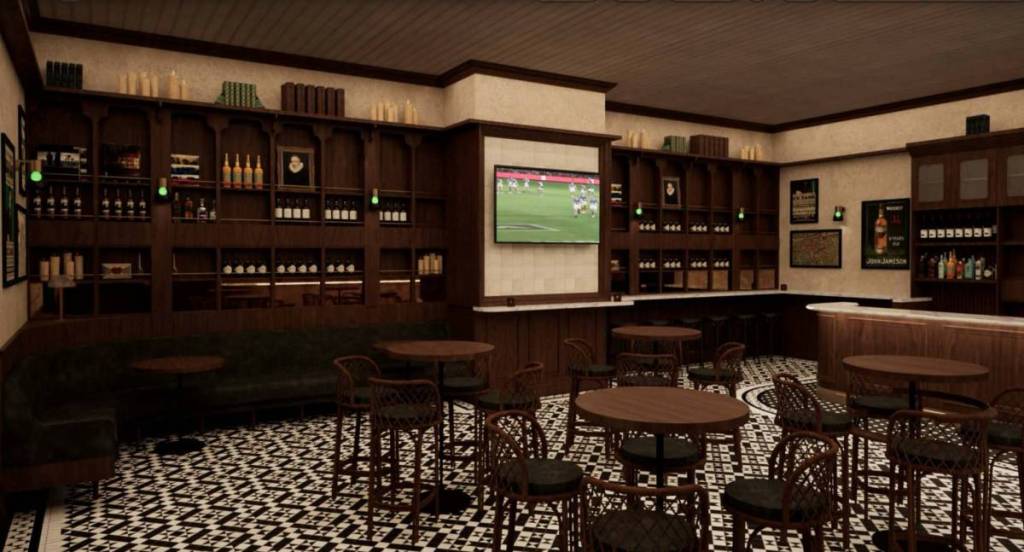 The Carriage Bar Wall at the historic st kilda railway station from 1857