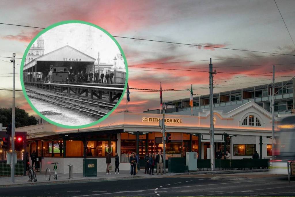 the fifth province at the historic st kilda railway station from 1857