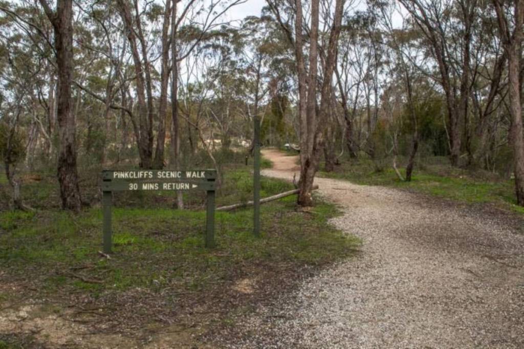 pink cliffs geological reserve in melbourne