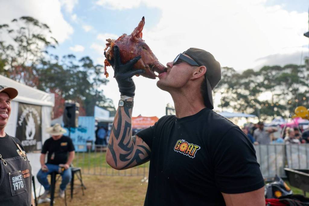 smoky BBQ meat at Meatstock Gippsland 2027