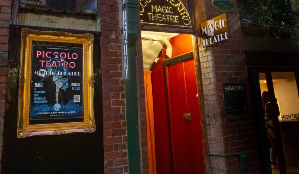 There’s a secret magic theatre hidden in a Melbourne laneway, and it only fits 32 guests