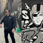 NFL Melbourne: watch former players tackle in a laneway