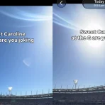 NFL fans sing Sweet Caroline at the MCG in Melbourne