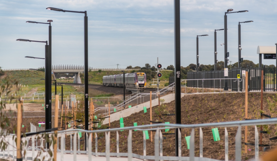 A brand-new train station has just opened in Melbourne’s west