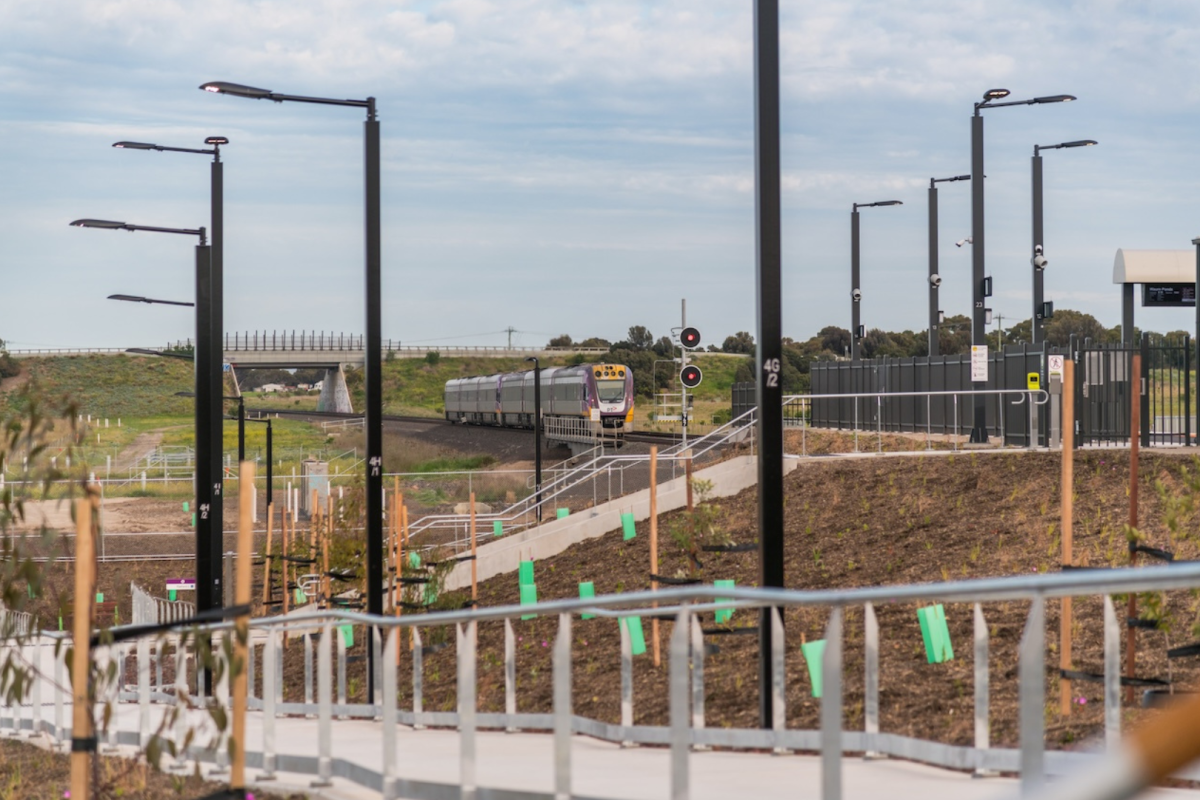 A brand-new train station has just opened in Melbourne’s west