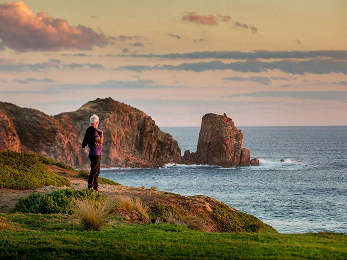 This 8.5km trail two hours from Melbourne is Victoria’s most scenic spring hike — with pink granite cliffs and wild Bass Strait views