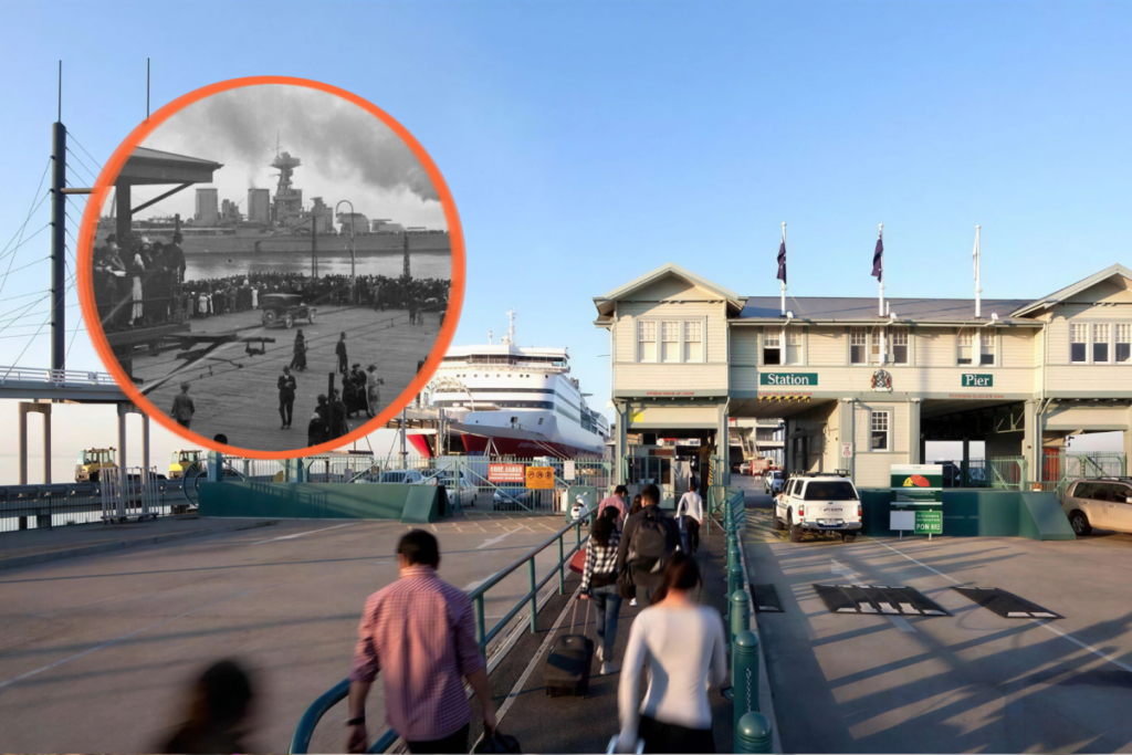 1854 station pier reopen in melbourne