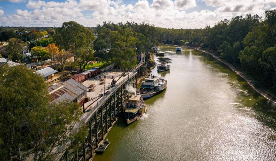 Australia’s paddlesteamer capital, 2.5 hours away from Melbourne, is packed with riverside walks and wineries — and it’s accessible by public transport