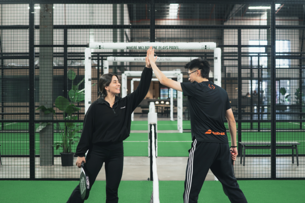 game4padel, a new indoor padel venue at port melbourne