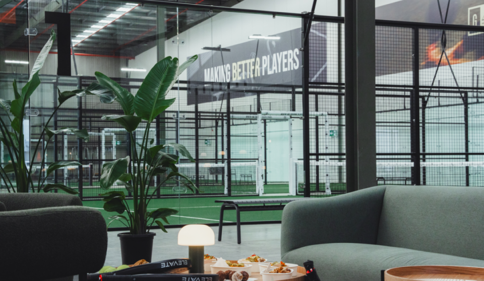 This sprawling new 5,636m² padel venue in Port Melbourne is backed by Sir Andy Murray — featuring food &amp; drinks by Bang Bang and a coworking lounge