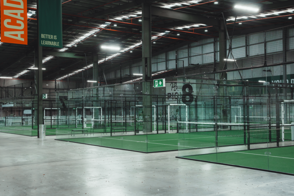 game4padel, a new indoor padel venue at port melbourne