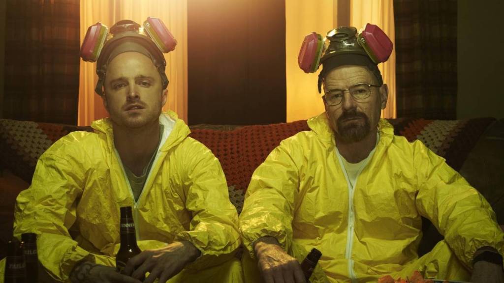 breaking bad with walter white and jesse pinkman