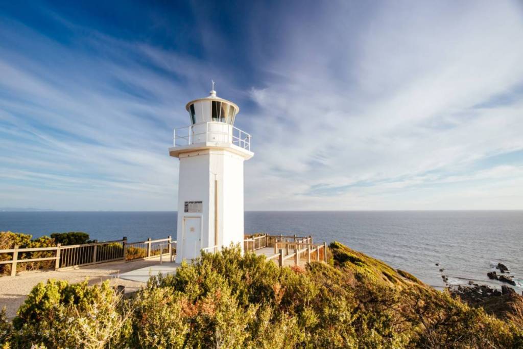cape liptrap lighthouse in walkerville south near melbourne