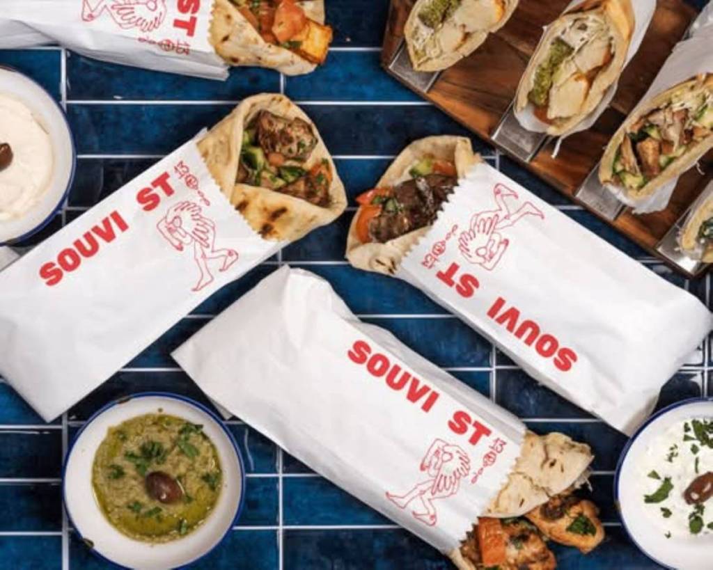 google maps dining in Melbourne: Souvi street