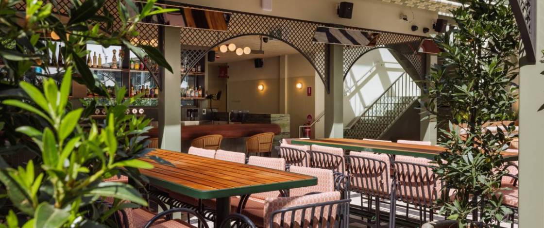 Garden State Hotel has opened a lush two-level rooftop after 10 years on Flinders Lane, with a retractable roof and spring cocktails