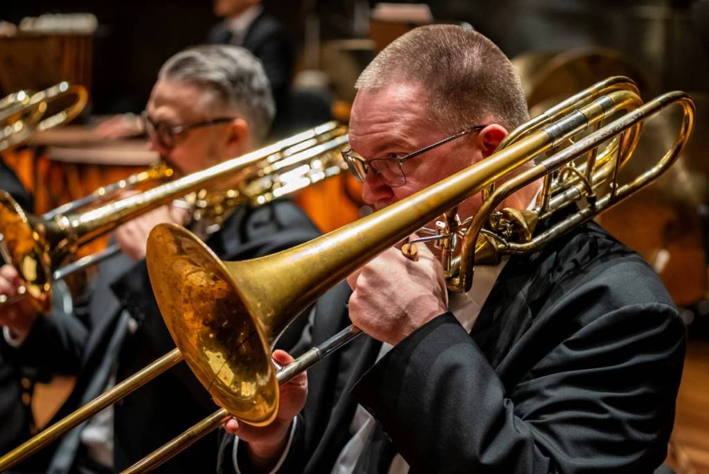 brass musicians from Melbourne Symphony Orchestra