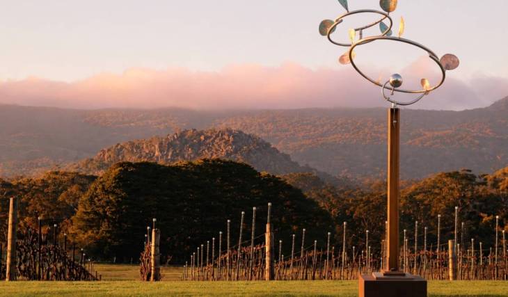 A 3-acre outdoor gallery with 50+ kinetic sculptures and free entry has taken over a winery just 1 hour from Melbourne