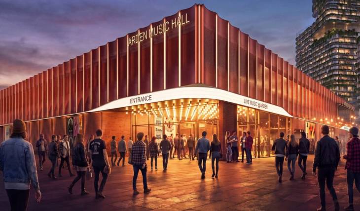 A 5,000-capacity music venue is coming to Melbourne, just 2 minutes from Arden Station