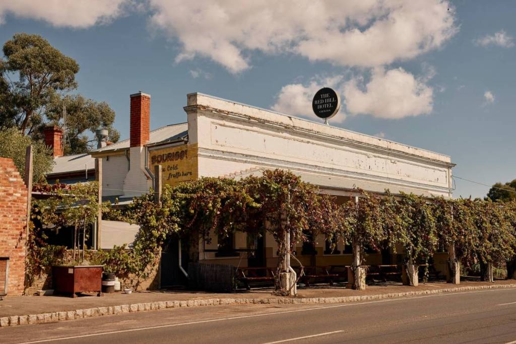 outside Red Hill Hotel