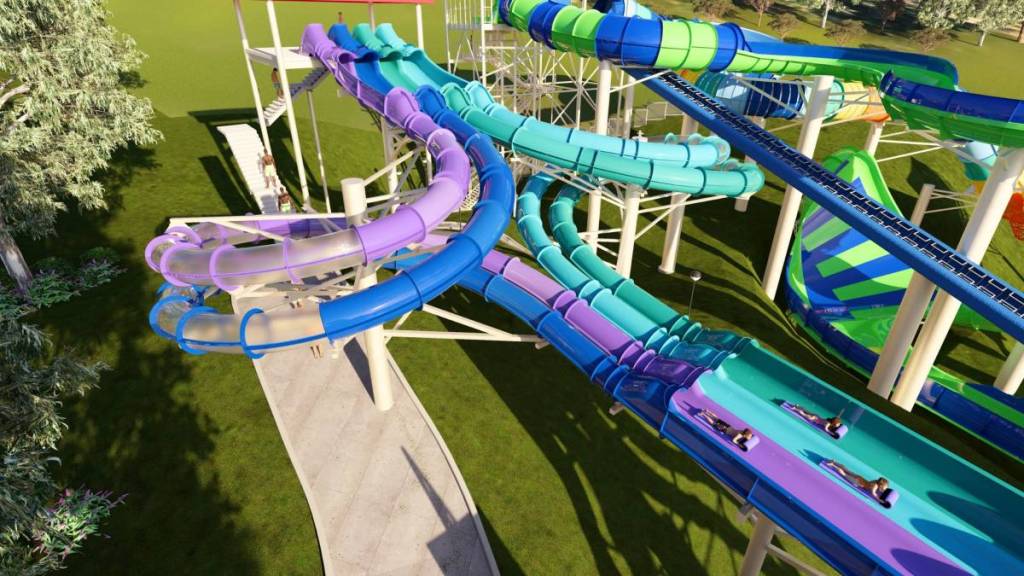 render of Kraken Unleashed at Funfields