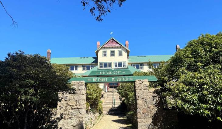 After lying dormant for 20 years, this heritage-listed chalet in Victoria has reopened its doors with a new cafe