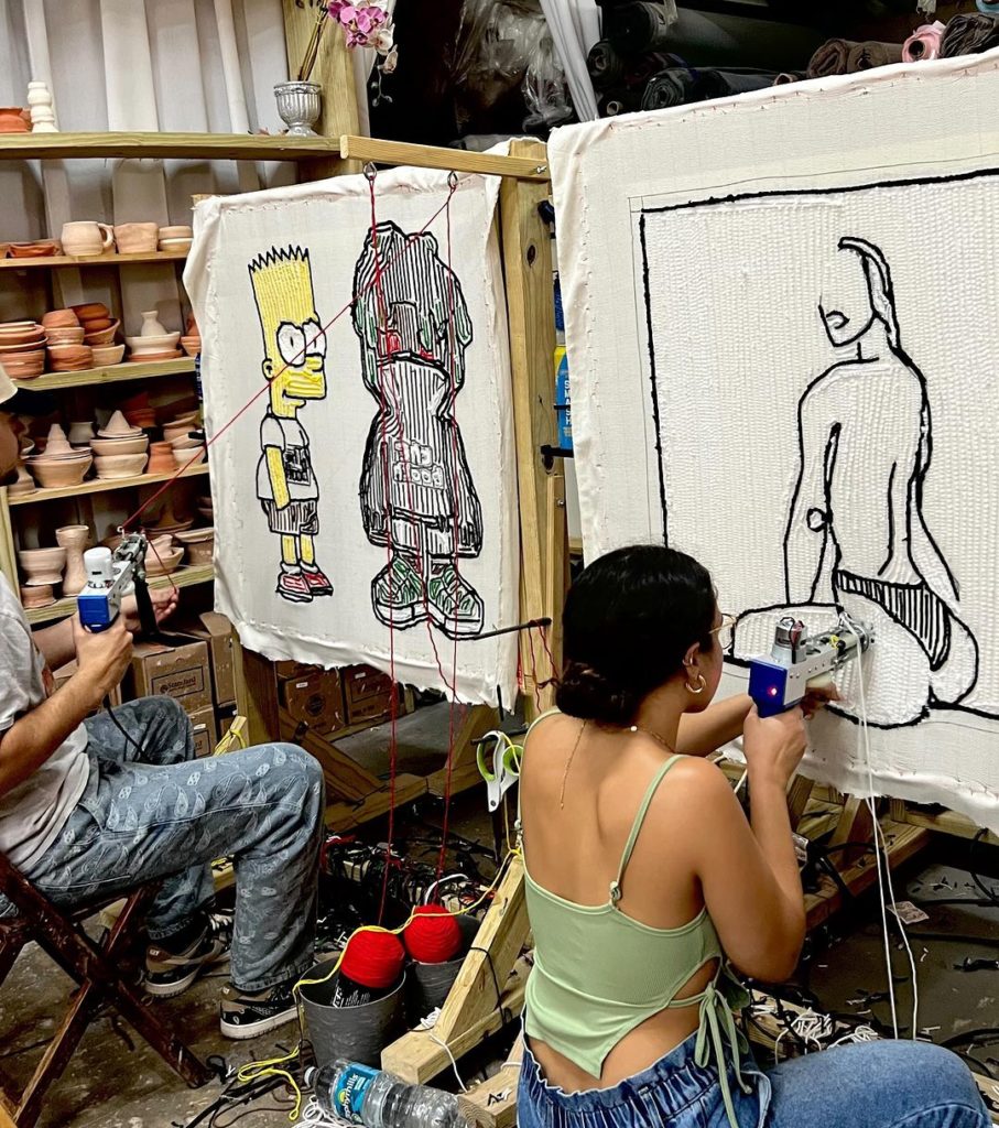 Artisans Playhouse tapis tufting