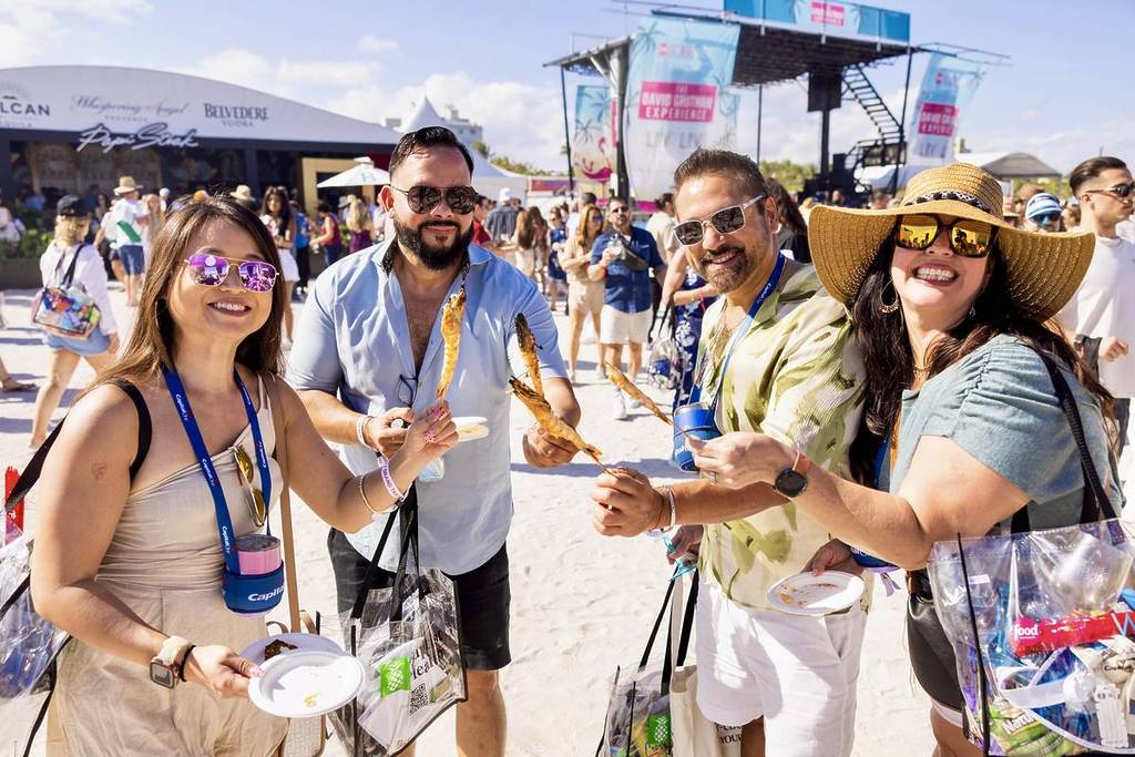 Food Network South Beach Wine & Food Festival attendees