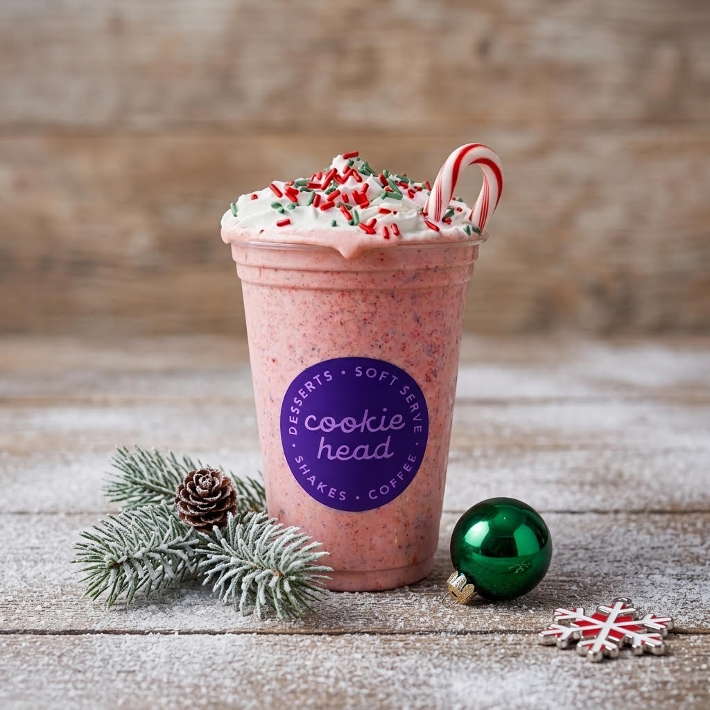 Cookie Head "Santa on the Beach" milkshake