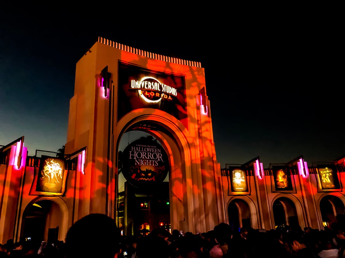 Halloween Horror Nights Orlando entrance