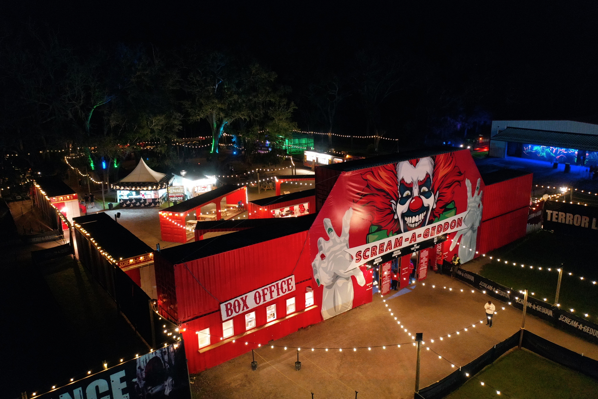 SCREAM-A-GEDDON park aerial image
