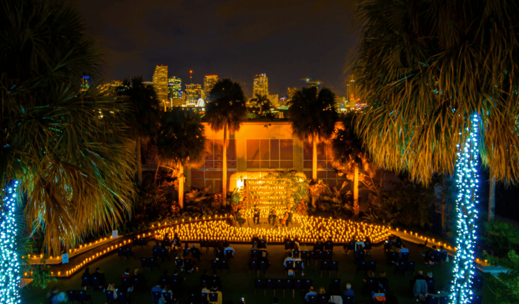 Em 2025, os concertos à luz de velas estão transformando Miami em um paraíso de música e romance repleto de brilho